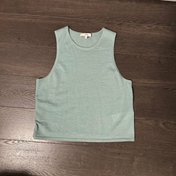 Tibi Tissue Weight Cashmere Tank, Sz M (fits small) - Picture 4 of 7